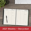 AT-A-GLANCE Recycled Weekly/Monthly Classic Appointment Book, 6 7/8" x 8", Black, 2023 Thumbnail 8