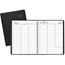 AT-A-GLANCE Weekly Appointment Book, Academic, 8-1/4 x 10-7/8, Black, 2023-2024 Thumbnail 1