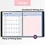 AT-A-GLANCE QuickNotes Weekly/Monthly Appointment Book, 8" x 9 7/8", Black/Pink, 2023 Thumbnail 8