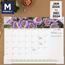 AT-A-GLANCE Floral Panoramic Desk Pad Calendar, 22" x 17", Floral, 2023 Thumbnail 2