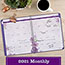 AT-A-GLANCE Beautiful Day Monthly Planner, 8 1/2" x 11", Purple, 2022 Thumbnail 5
