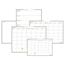 AT-A-GLANCE WallMates Self-Adhesive Dry Erase Monthly Planning Surface, 36 in x 24 in, 2024 Thumbnail 2