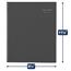 AT-A-GLANCE Academic Weekly/Monthly Appointment Book/Planner, 12 Months, July Start, 8-1/2" x 11", Gray, 2023-2024 Thumbnail 5