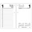 AT-A-GLANCE Desk Calendar Refill, 3-1/2 in x 6 in, White, 2023 Thumbnail 1