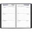 AT-A-GLANCE DayMinder Block Format Weekly Appointment Book w/Contacts Section, 4 7/8 in x 8 in, Black, 2024 Thumbnail 3