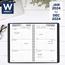 AT-A-GLANCE DayMinder Block Format Weekly Appointment Book w/Contacts Section, 4 7/8 in x 8 in, Black, 2024 Thumbnail 4