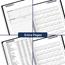 AT-A-GLANCE DayMinder Hardcover Weekly Appointment Book, 8 in x 11 in, Black, 2024 Thumbnail 8