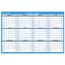 AT-A-GLANCE Horizontal Erasable Wall Planner, 36" x 24", Blue/White, 2023 Thumbnail 1