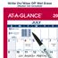 AT-A-GLANCE Vertical Erasable Wall Planner, 24 x 36, 2023-2024 Thumbnail 8