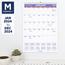 AT-A-GLANCE Monthly Wall Calendar with Ruled Daily Blocks, 12 in x 17 in, White, 2024 Thumbnail 2