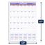 AT-A-GLANCE Monthly Wall Calendar with Ruled Daily Blocks, 12 in x 17 in, White, 2024 Thumbnail 4