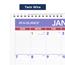 AT-A-GLANCE Monthly Wall Calendar with Ruled Daily Blocks, 12 in x 17 in, White, 2024 Thumbnail 7