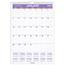 AT-A-GLANCE Monthly Wall Calendar with Ruled Daily Blocks, 12" x 17", White, 2022 Thumbnail 1