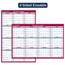 AT-A-GLANCE Erasable Vertical/Horizontal Wall Planner, 24 in x 36 in, Blue/Red, 2024 Thumbnail 4