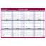 AT-A-GLANCE® Erasable Vertical/Horizontal Wall Planner, 24" x 36", Blue/Red, 2022 Thumbnail 1