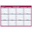 AT-A-GLANCE Erasable Vertical/Horizontal Wall Planner, 32 in x 48 in, Blue/Red, 2024 Thumbnail 1