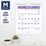 AT-A-GLANCE Mini Monthly Wall Calendar, 6 1/2 in x 7 1/2 in, White, 2024 Thumbnail 2