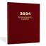 AT-A-GLANCE Standard Daily Diary, Recycled, Red, 7 1/2 in x 9 7/16 in, 2024 Thumbnail 5