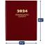 AT-A-GLANCE Standard Daily Diary, Recycled, Red, 7 1/2 in x 9 7/16 in, 2024 Thumbnail 10