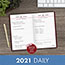 AT-A-GLANCE Standard Diary Recycled Daily Reminder, Red, 4 3/16" x 6 1/2", 2022 Thumbnail 7