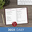 AT-A-GLANCE Standard Diary Recycled Daily Reminder, Red, 5" x 7 1/2", 2023 Thumbnail 7