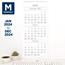 AT-A-GLANCE Three-Month Reference Wall Calendar, 12 in x 27 in, 2024 Thumbnail 2