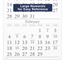 AT-A-GLANCE Three-Month Reference Wall Calendar, 12 in x 27 in, 2024 Thumbnail 5