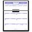 AT-A-GLANCE Flip-A-Week Desk Calendar and Base, 5 5/8 in x 7 in, White, 2024 Thumbnail 1