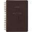 AT-A-GLANCE Signature Collection Distressed Brown Weekly Monthly Planner, 5 3/4 in x 8 1/2 in, 2024 Thumbnail 1