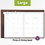 AT-A-GLANCE® Signature Collection Monthly Clipfolio, 8 1/2" x 11", Distressed Brown, 2022 Thumbnail 6