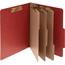 ACCO Pressboard 20-Pt. Classification Folder, Letter, 8-Section, Earth Red, 10/Box Thumbnail 2