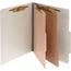 ACCO Pressboard 25-Pt. Classification Folders, Letter, Six-Section, Mist Gray, 10/Box Thumbnail 2