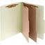 ACCO® Pressboard 25-Pt. Classification Folders, Legal, Six-Section, Leaf Green, 10/Box Thumbnail 2