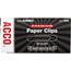 ACCO Smooth Finish Premium Paper Clips, Wire, Jumbo, Silver, 100/Box, 10 Boxes/Pack Thumbnail 1