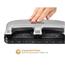 PaperPro EZ Squeeze Three-Hole Punch, 20-sheet Capacity, Black and Silver Thumbnail 2