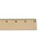Westcott® Wood Ruler with Single Metal Edge, 12 in. Thumbnail 5