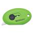 Westcott® Compact Safety Ceramic Blade Box Cutter, 2 1/4", Retractable Blade, Green Thumbnail 1