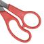 Westcott® Value Line Stainless Steel Scissors, 8 in. Straight, Red Thumbnail 2