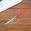 Westcott® Value Line Stainless Steel Scissors, 8 in. Straight, Red Thumbnail 3