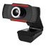 Adesso CyberTrack H3 720P HD USB Webcam with Microphone, 1280 pixels x 720 pixels, 1.3 Mpixels, Black/Red Thumbnail 4
