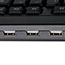 Adesso Multimedia Desktop Keyboard with 3-Port USB Hub, Cable Connectivity, Black Thumbnail 6