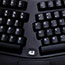 Adesso Tru-Form Media Contoured Ergonomic Keyboard - USB - 105 Keys - Black Thumbnail 8