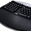 Adesso Tru-Form Media Contoured Ergonomic Keyboard - USB - 105 Keys - Black Thumbnail 5
