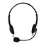 Adesso Xtream H4, Stereo Headset with Microphone, Wired, 6 ' Cable, Black Thumbnail 3