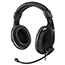 Adesso Xtream H5, Multimedia Headset with Microphone, Wired, 6 ' Cable, Black Thumbnail 7
