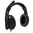 Adesso Xtream H5, Multimedia Headset with Microphone, Wired, 6 ' Cable, Black Thumbnail 6