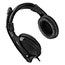 Adesso Xtream H5, Multimedia Headset with Microphone, Wired, 6 ' Cable, Black Thumbnail 4