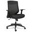 Alera Alera EB-K Series Synchro Mid-Back Flip-Arm Mesh Chair, Supports Up to 275 lb, 18.5“ to 22.04" Seat Height, Black Thumbnail 1