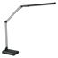 Alera Adjustable LED Desk Lamp, 3.25"w x 6"d x 21.5"h, Black Thumbnail 1