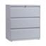 Alera Lateral File, 3 Legal/Letter/A4/A5-Size File Drawers, Light Gray, 36" x 18" x 39.5" Thumbnail 1